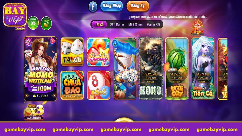 đăng nhập bayvip cần vào trang chủ